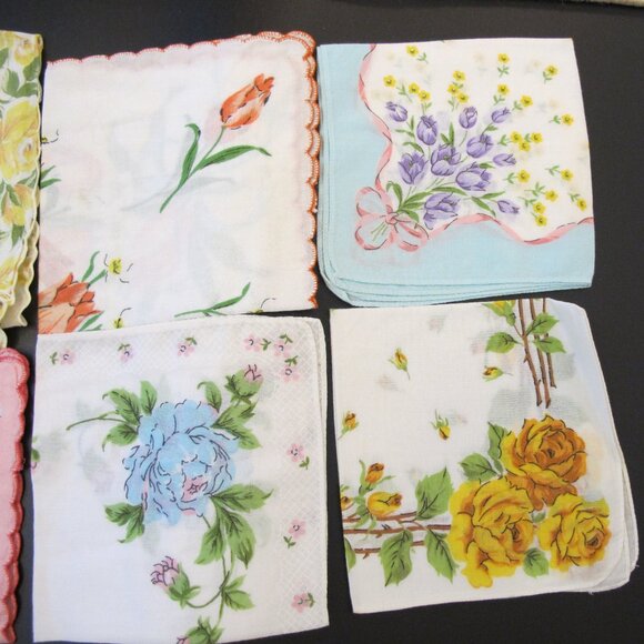 set of six handkerchiefs - Picture 3 of 3